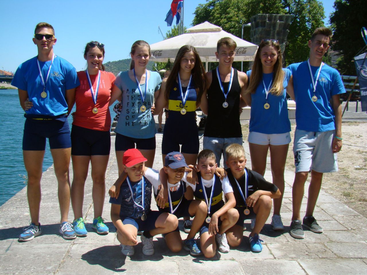 Veslači VK Dupin na 27. Neretvanskoj regati osvojili osam medalja