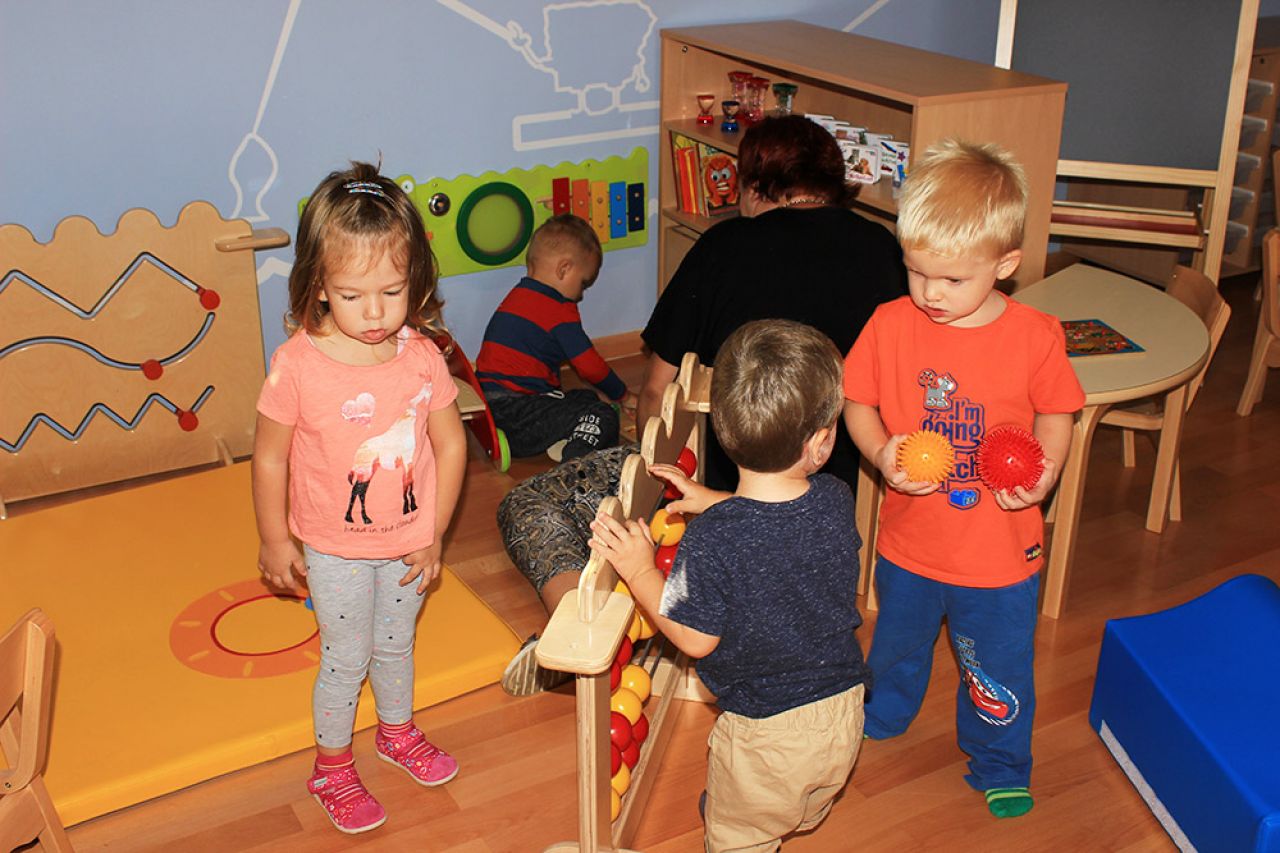 Prvi dan u novom tišnjanskom vrtiću "Spužvica" - odjel jaslica 