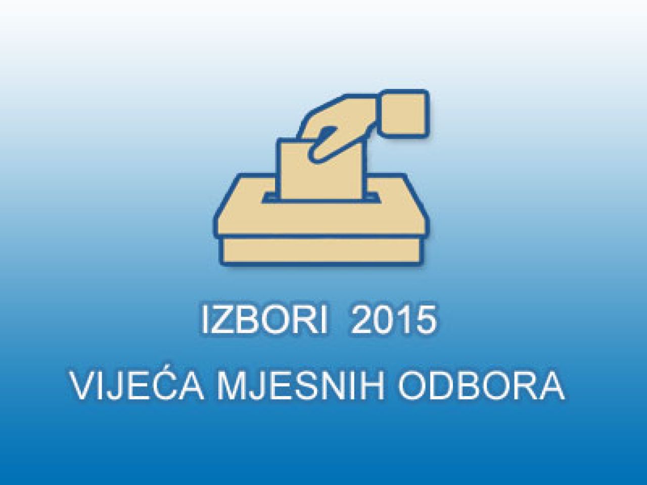 Raspisani izbori za članove vijeća mjesnih odbora na području Općine Tisno  