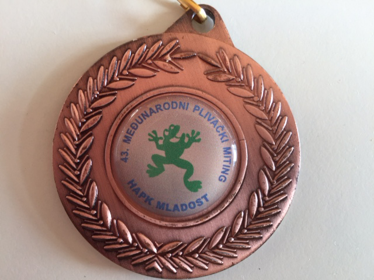 Medalja Marte Leković na Grand Prix mitingu Mladost 