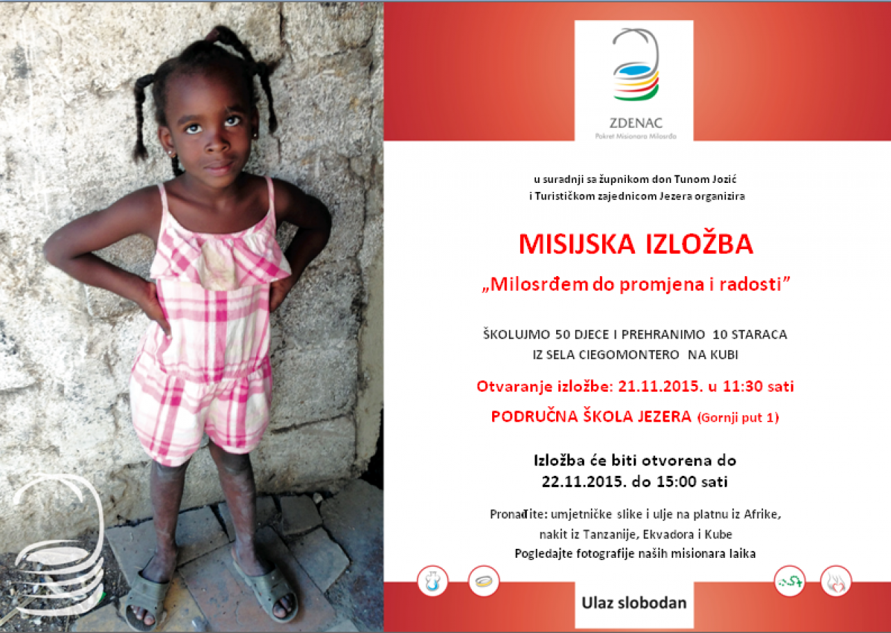 Misijska izložba Milosrđem do promjena i radosti 