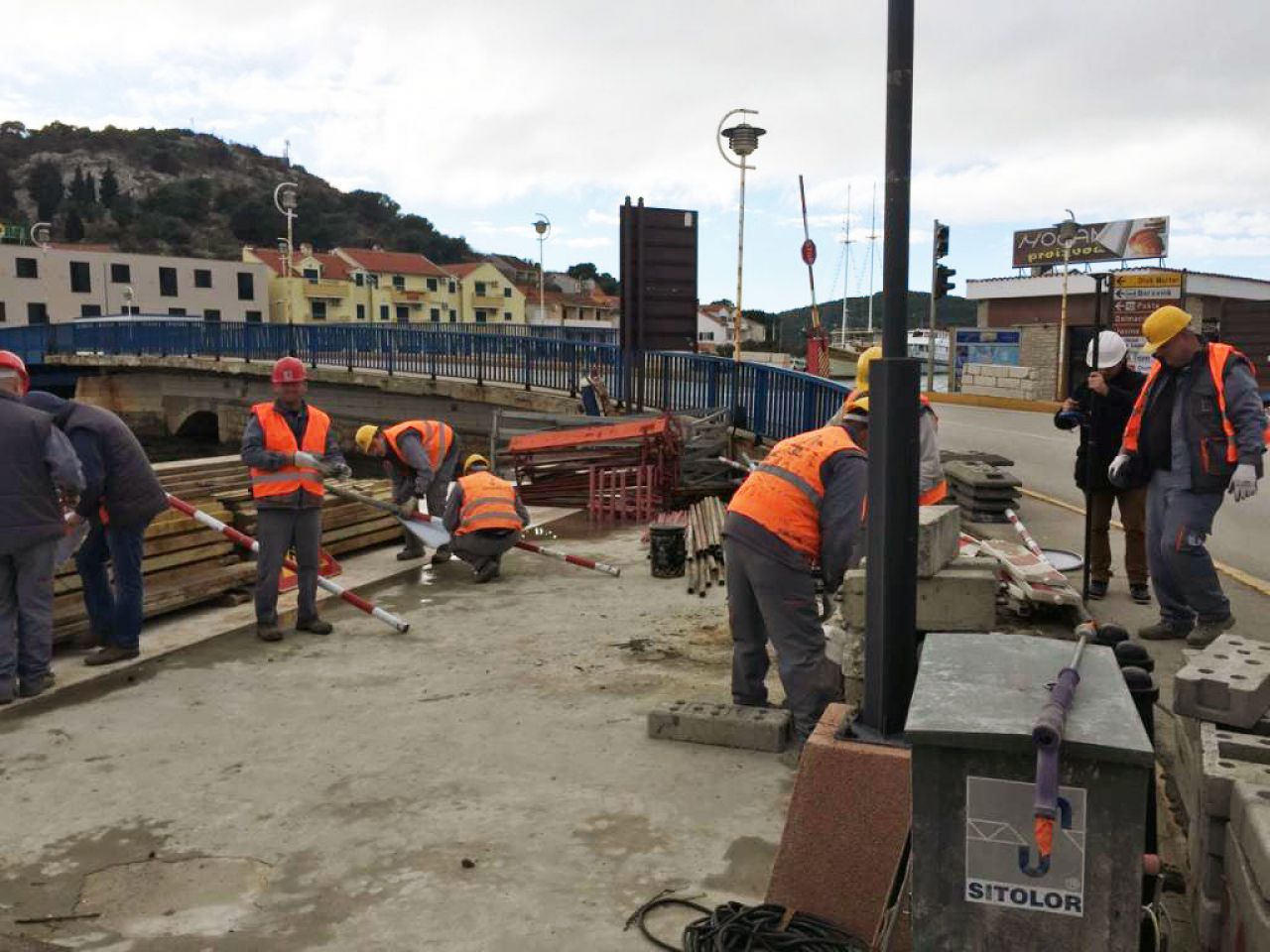 Započeli radovi na rekonstrukciji mosta u Tisnome