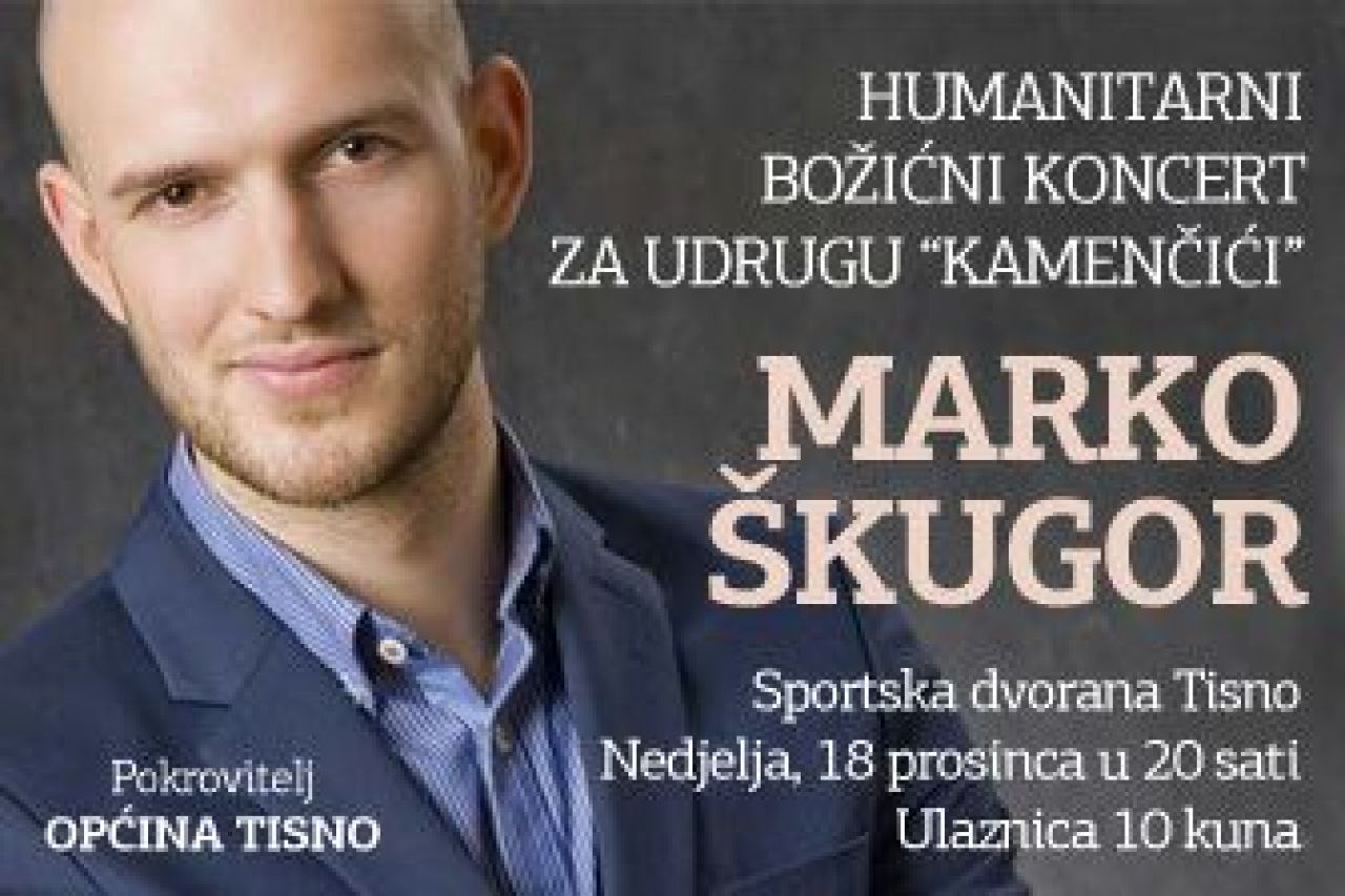 Koncert Marka Š kugora u Sportskoj dvorani Tisno 