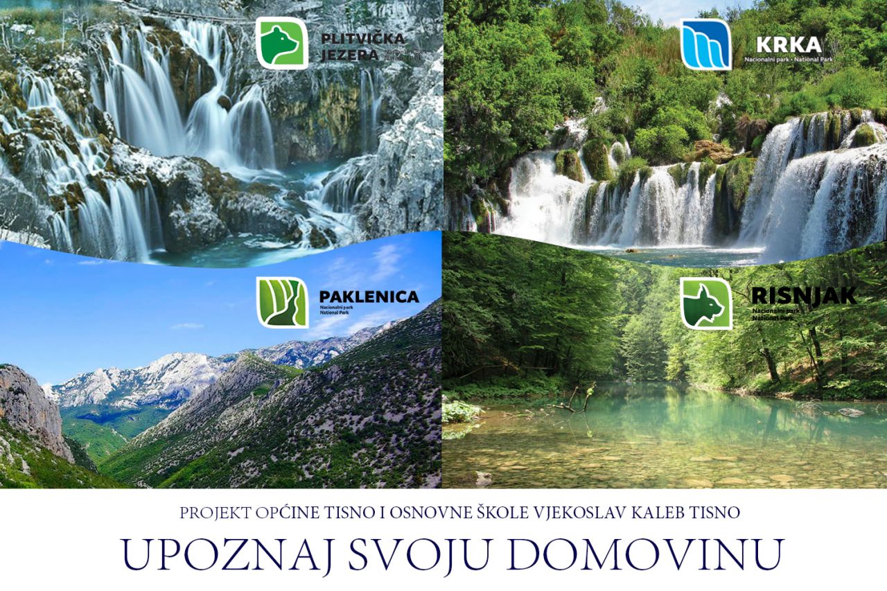 Projekt Općine Tisno i Osnovne škole Vjekoslava Kaleba "Upoznaj svoju domovinu"  