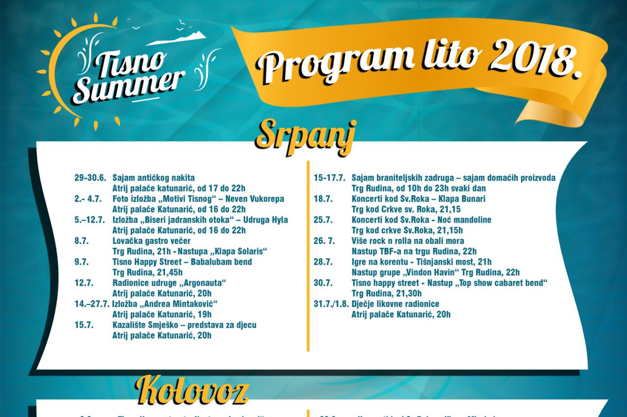 Tišnjansko lito 2018.
