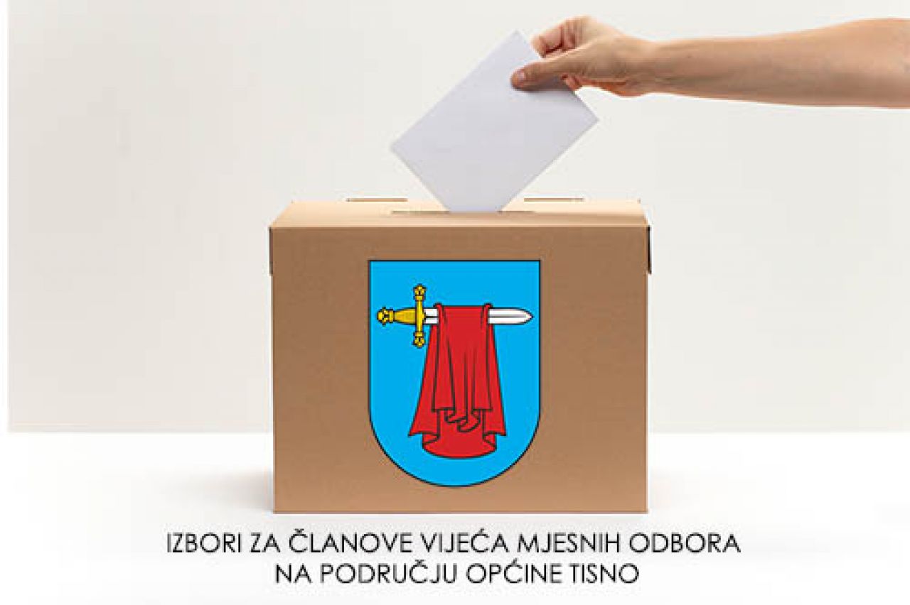 KANDIDACIJSKE LISTE I ZBIRNE LISTE ZA IZBOR ČLANOVA VIJEĆA MJESNIH ODBORA NA PODRUČJU OPĆINE TISNO 