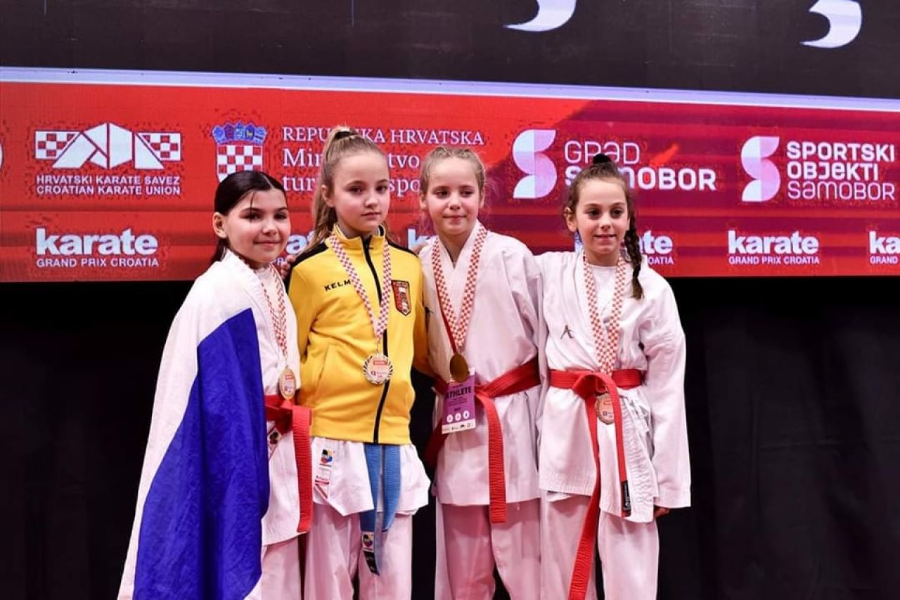 Dvije medalje na prestižnom Grand Prix Croatia Turniru  