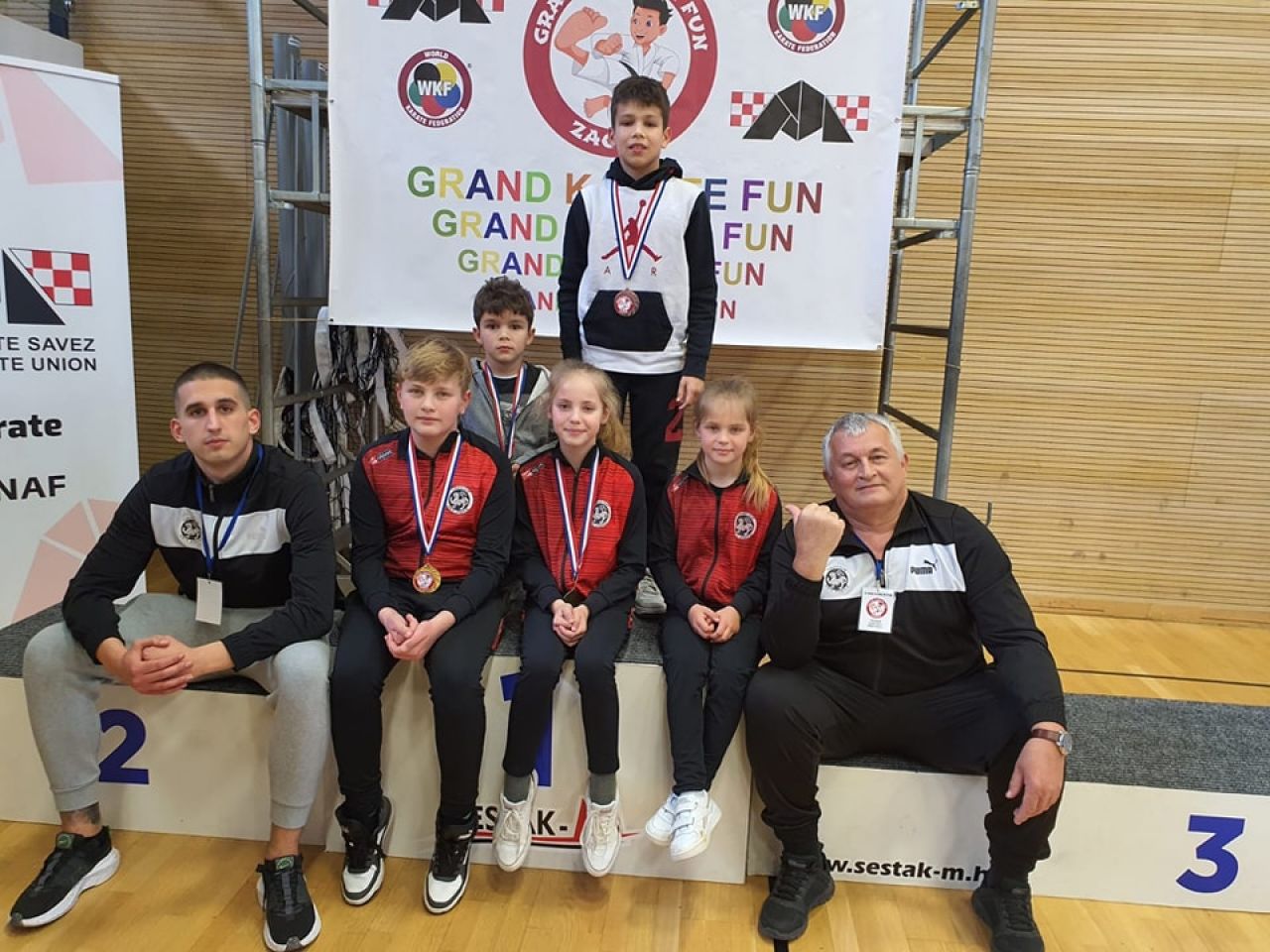 5 NOVIH MEDALJA S GRAN KARATE FUN TURNIRA 