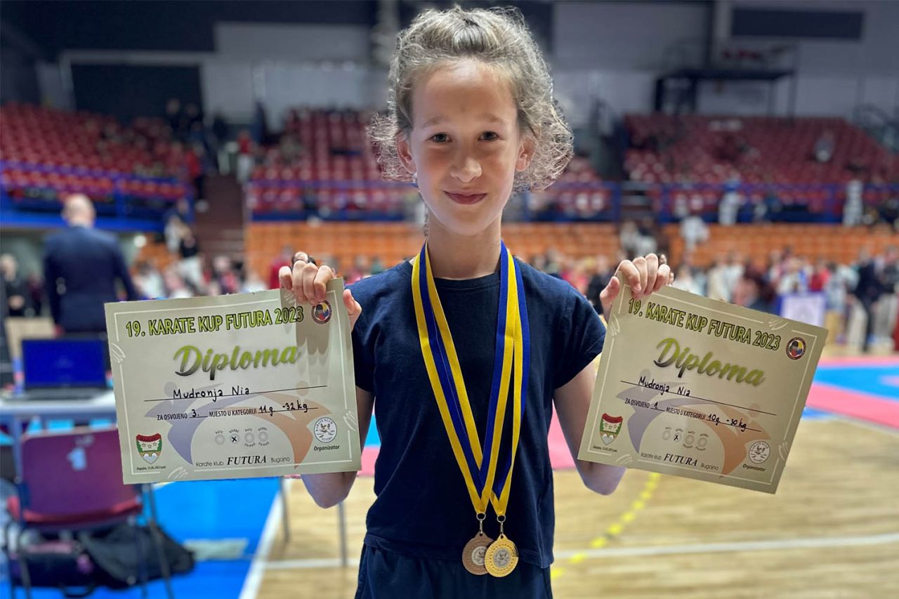 Nia Mudronja do zlata i bronce 