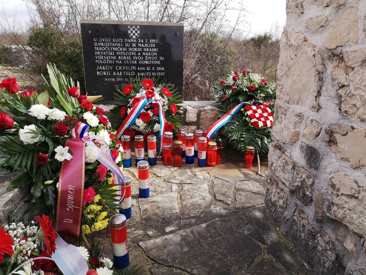 Obilježena 31. obljetnica pogibije hrvatskih branitelja u Dragišićima 